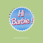 Load image into Gallery viewer, Hi Barbie Sticker
