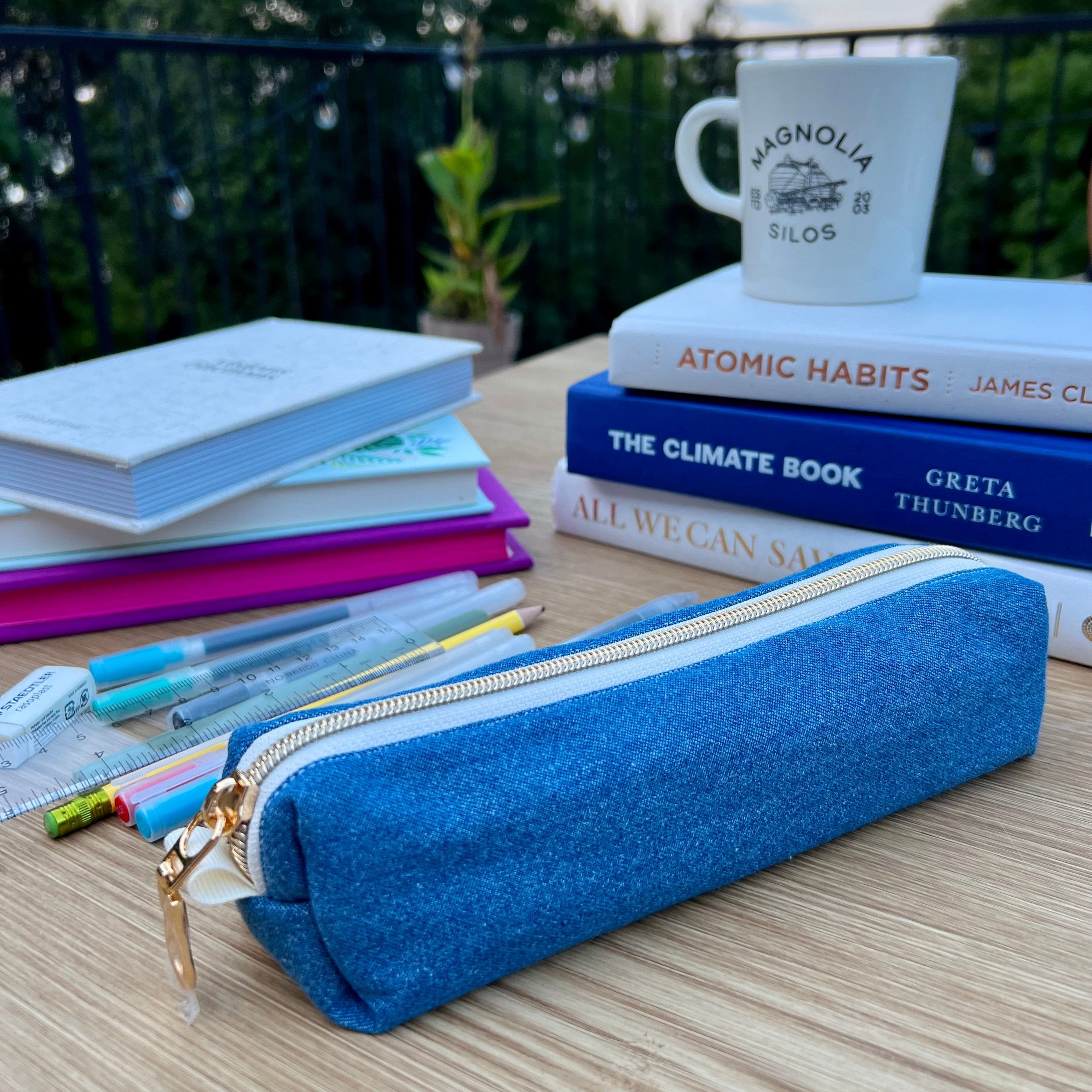 Denim Darling Pencil Case