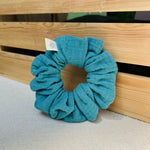 Load image into Gallery viewer, Teal Cloud Scrunchie
