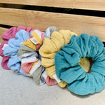 Load image into Gallery viewer, Blue Cloud Scrunchie
