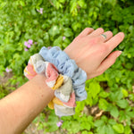 Load image into Gallery viewer, Blue Cloud Scrunchie
