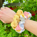 Load image into Gallery viewer, Beach Retro Cloud Scrunchie
