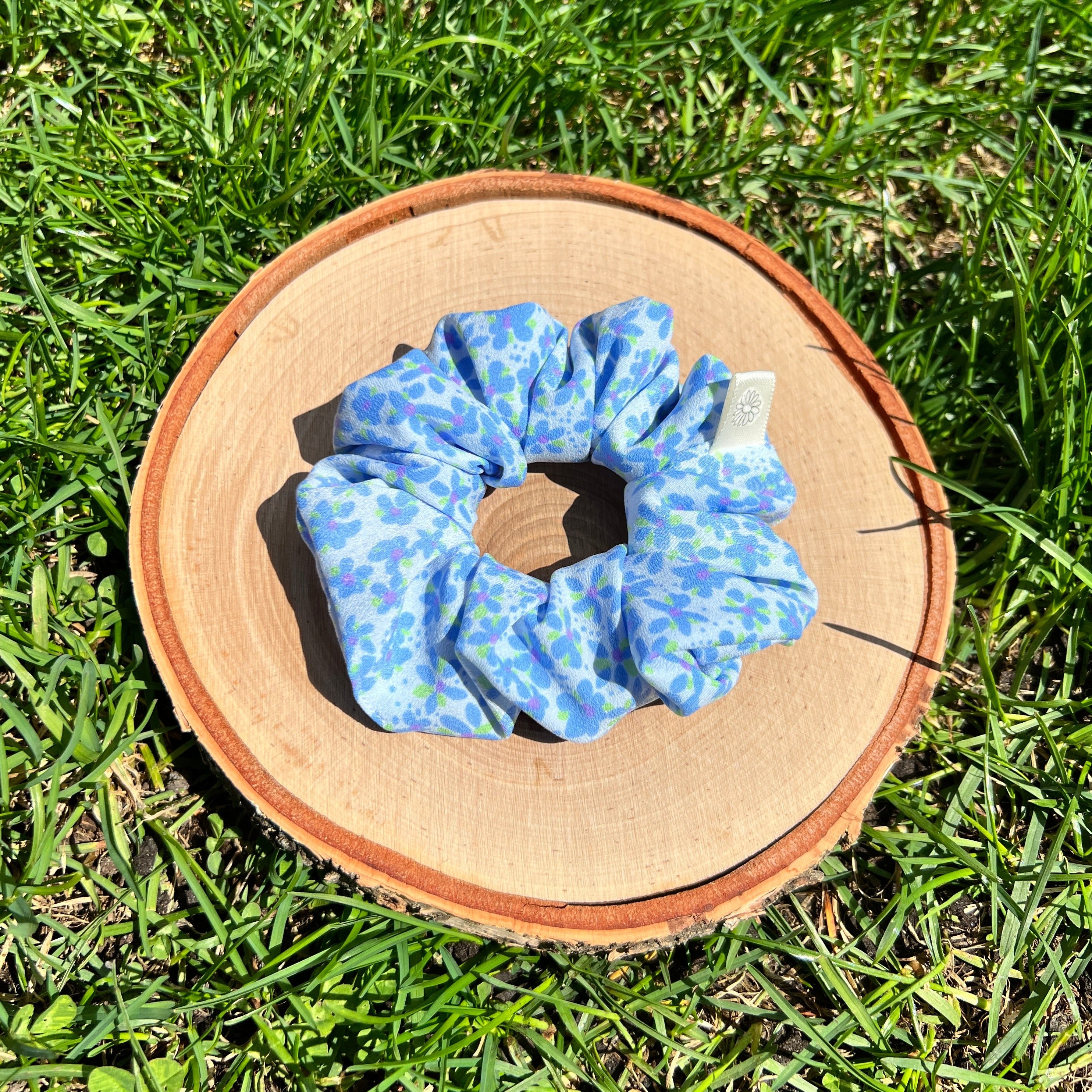 Forget Me Not Scrunchie