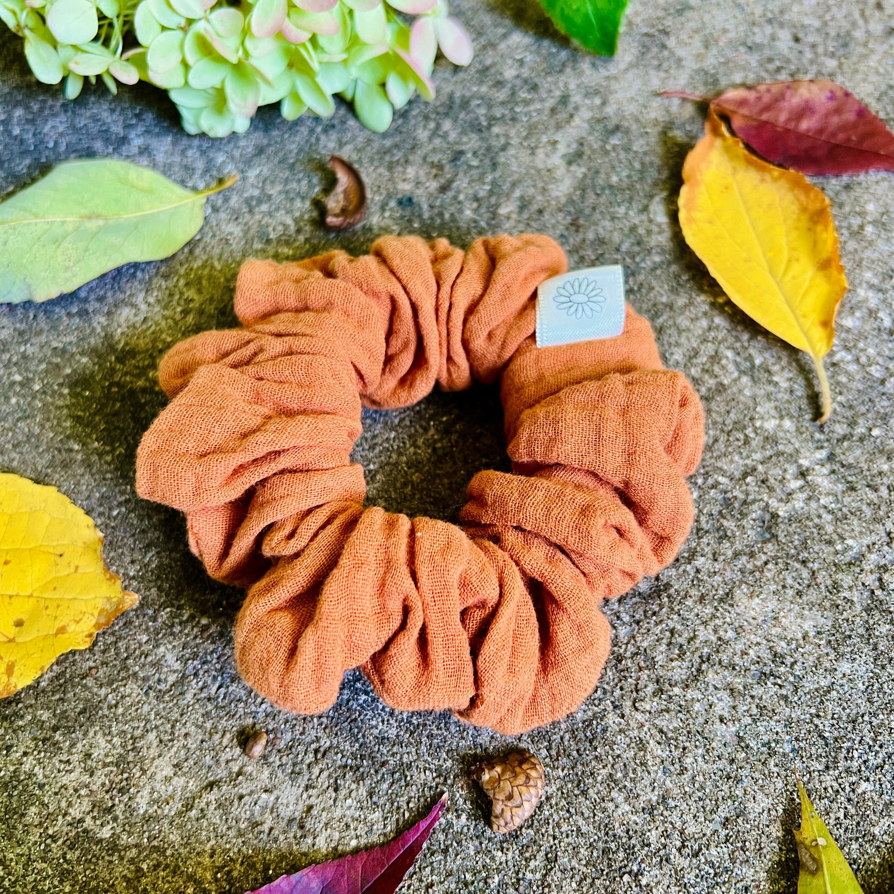Pumpkin Cloud Scrunchie