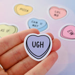 Load image into Gallery viewer, Candy Hearts Sticker Pack II
