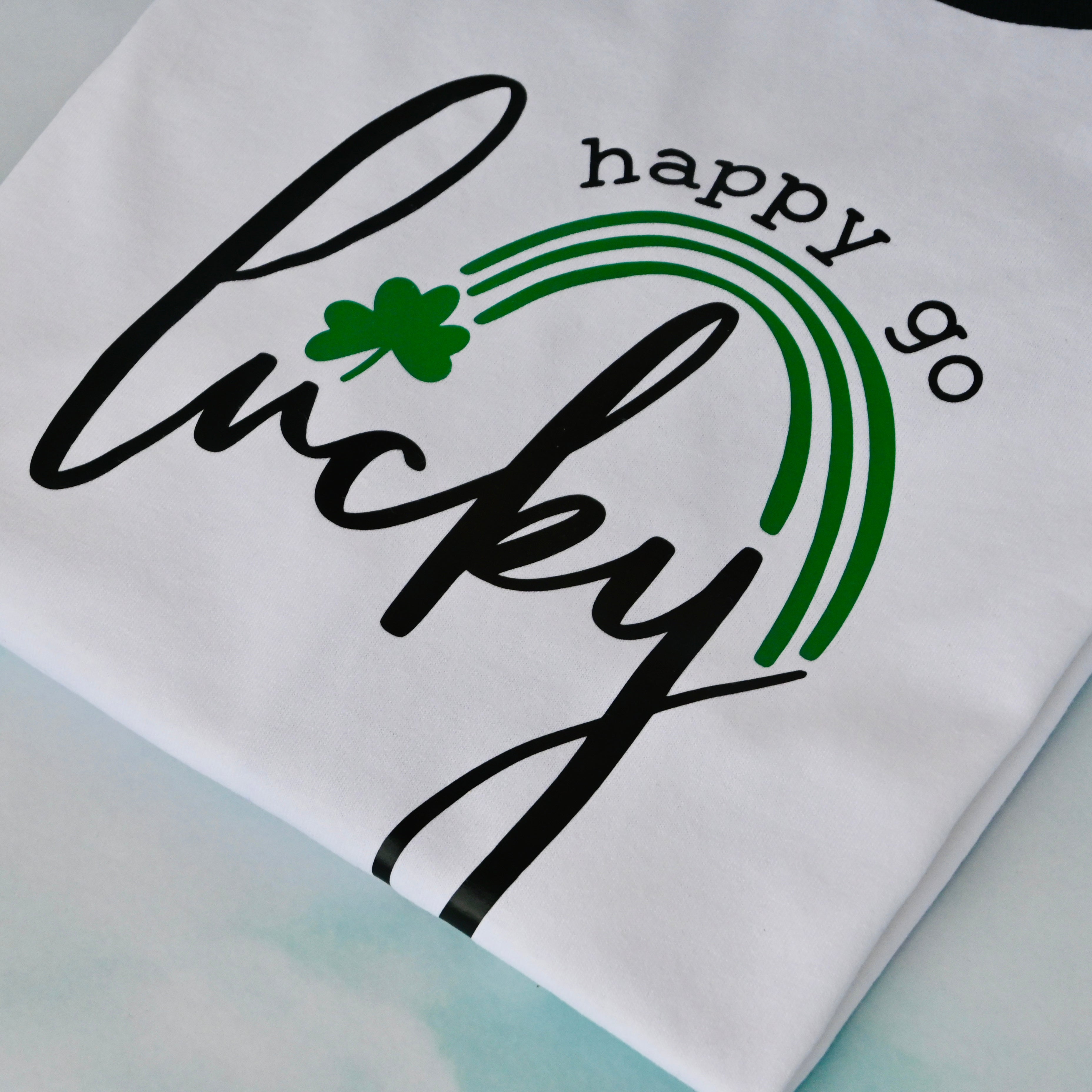 Happy Go Lucky 3/4 Sleeve