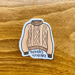 Charger l&#39;image dans la galerie, Sweater Weather Sticker
