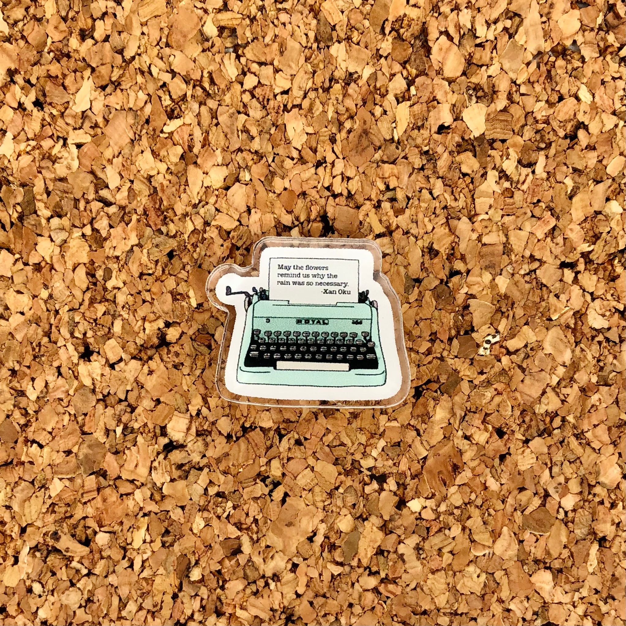 Typewriter Pin
