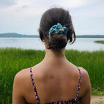 Load image into Gallery viewer, Aqua Scrunchie
