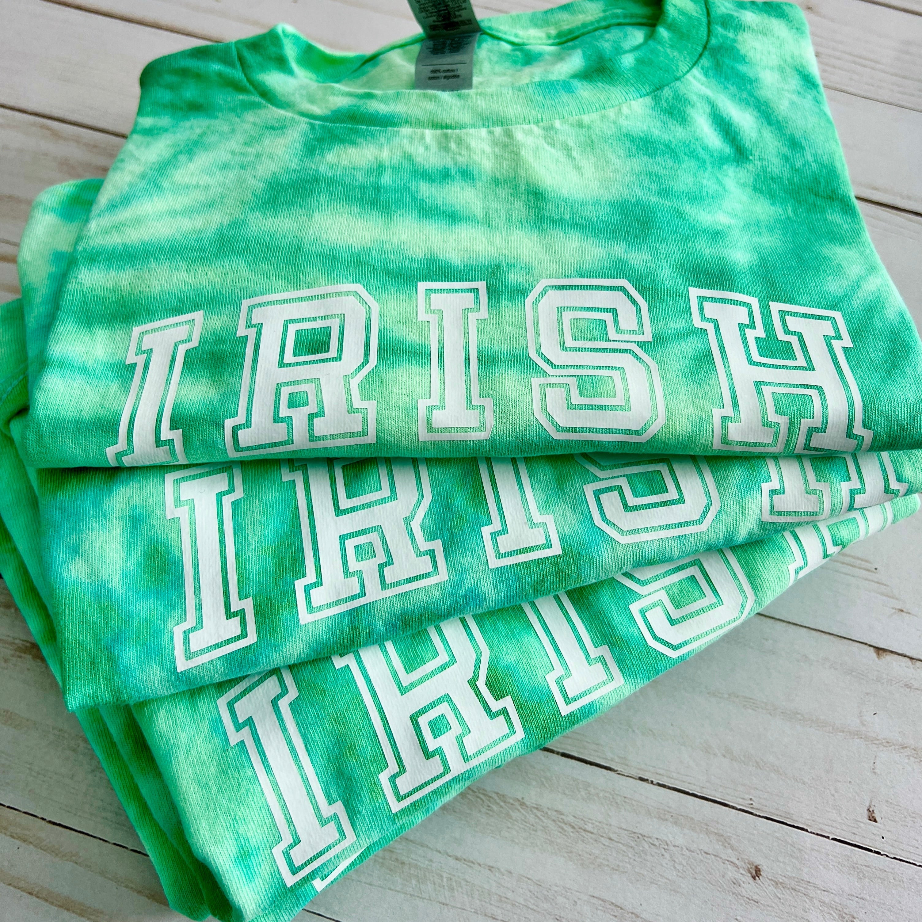 Irish Tie Dye T-Shirt