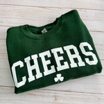 Load image into Gallery viewer, Green Cheers Crewneck
