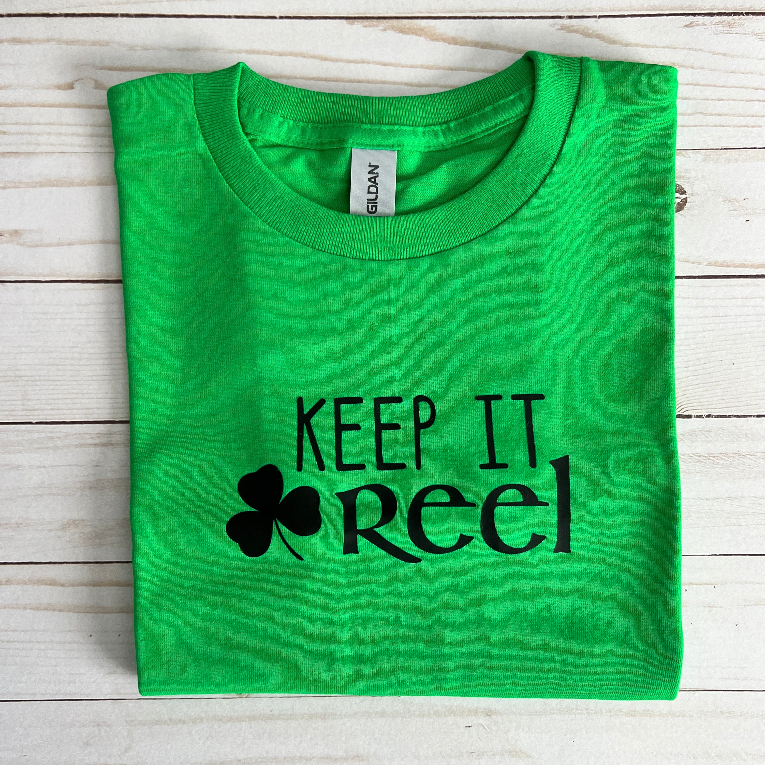 Keep It Reel T-Shirt Kelly Green