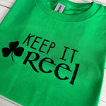 Load image into Gallery viewer, Keep It Reel T-Shirt Kelly Green
