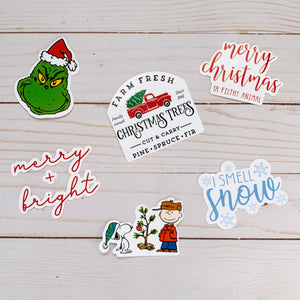 Merry & Bright Sticker